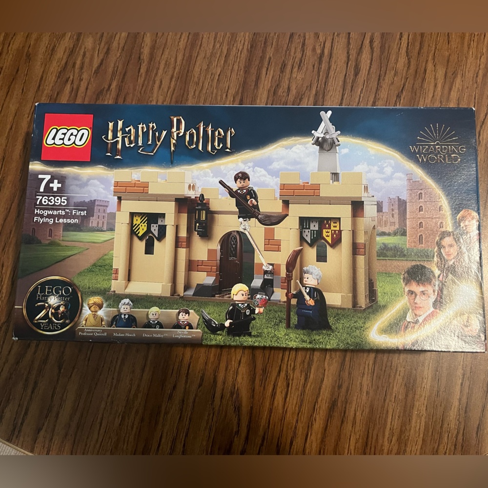 LEGO Harry Potter Hogwarts First Flying Lesson Retired set 76395